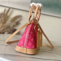 Falso superiore Borsa Louis Vuitton Alma BB M28272 Monogram Origine Courrier Imitazioni Outlet