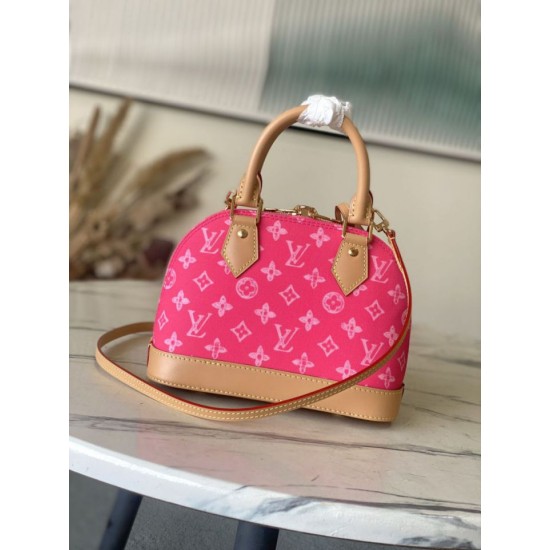 Falso superiore Borsa Louis Vuitton Alma BB M28272 Monogram Origine Courrier Imitazioni Outlet