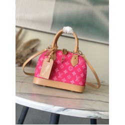 Falso superiore Borsa Louis Vuitton Alma BB M28272 Monogram Origine Courrier Imitazioni Outlet