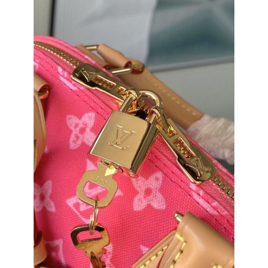 Falso superiore Borsa Louis Vuitton Alma BB M28272 Monogram Origine Courrier Imitazioni Outlet