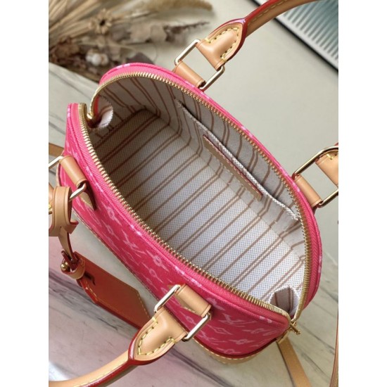 Falso superiore Borsa Louis Vuitton Alma BB M28272 Monogram Origine Courrier Imitazioni Outlet