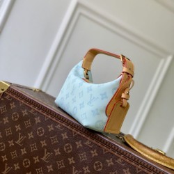 Falso superiore Borsa Louis Vuitton Pochette Hills blu Imitazioni Outlet