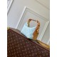Falso superiore Borsa Louis Vuitton Pochette Hills blu Imitazioni Outlet
