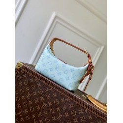 Falso superiore Borsa Louis Vuitton Pochette Hills blu Imitazioni Outlet