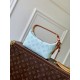 Falso superiore Borsa Louis Vuitton Pochette Hills blu Imitazioni Outlet