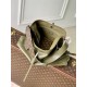 Falso superiore Borsa a mano Louis Vuitton CarryAll Vibe MM M14268 Verde Imitazioni Outlet