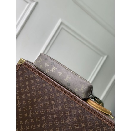 Falso superiore LV M26970 Pochette Voyage Souple pochette da uomo verde Imitazioni Outlet