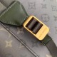 Falso superiore Zaino Louis Vuitton Christopher MM da uomo M27080 Verde Imitazioni Outlet