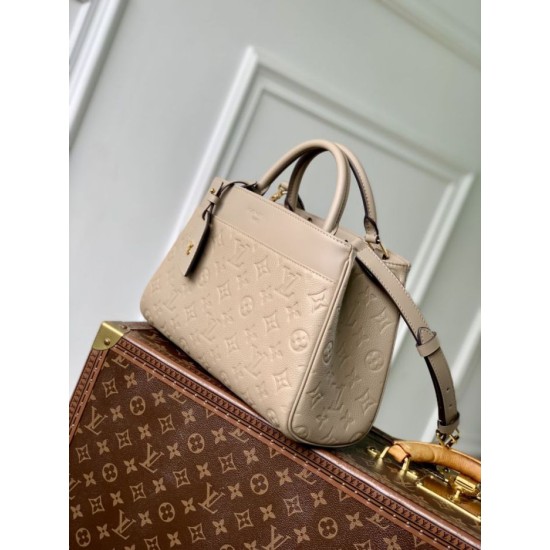 Falso superiore Borsa tote Louis Vuitton Avenue PM M15231 Albicocca Imitazioni Outlet