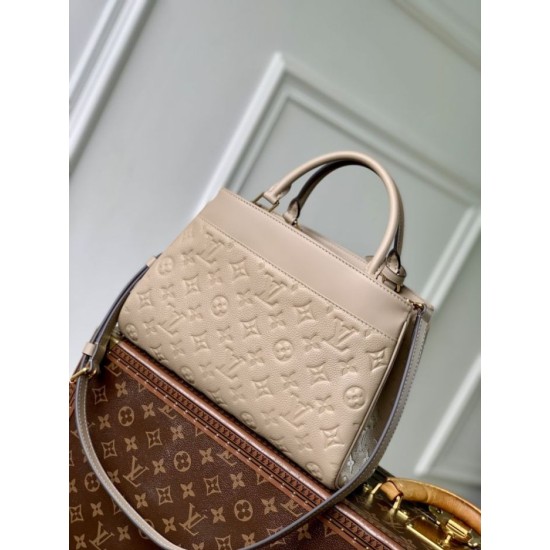 Falso superiore Borsa tote Louis Vuitton Avenue PM M15231 Albicocca Imitazioni Outlet
