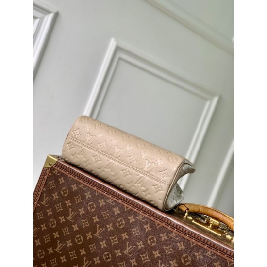 Falso superiore Borsa tote Louis Vuitton Avenue PM M15231 Albicocca Imitazioni Outlet
