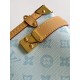 Falso superiore Borsa a mano Louis Vuitton Side Trunk MM  M27891 Azzurra Imitazioni Outlet