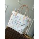 Falso superiore Borsa tote Louis Vuitton x Takashi Murakami Neverfull MM Imitazioni Outlet