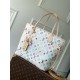 Falso superiore Borsa tote Louis Vuitton x Takashi Murakami Neverfull MM Imitazioni Outlet
