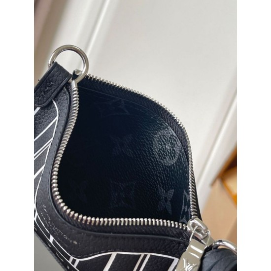 Falso superiore Louis Vuitton Neverfull Bandoulière Inside Out BB M15210 Nero Imitazioni Outlet