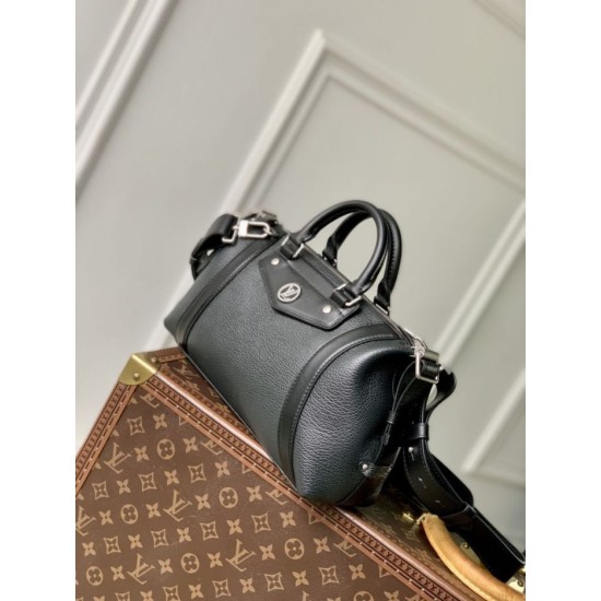Falso superiore Borsa a mano Louis Vuitton LV Biker MM M14514 nera Imitazioni Outlet