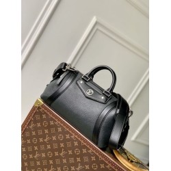 Falso superiore Borsa a mano Louis Vuitton LV Biker MM M14514 nera Imitazioni Outlet