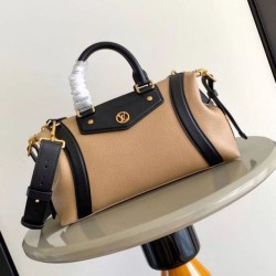 Falso superiore Borsa a mano Louis Vuitton LV Biker MM M25557 Azzurra Imitazioni Outlet