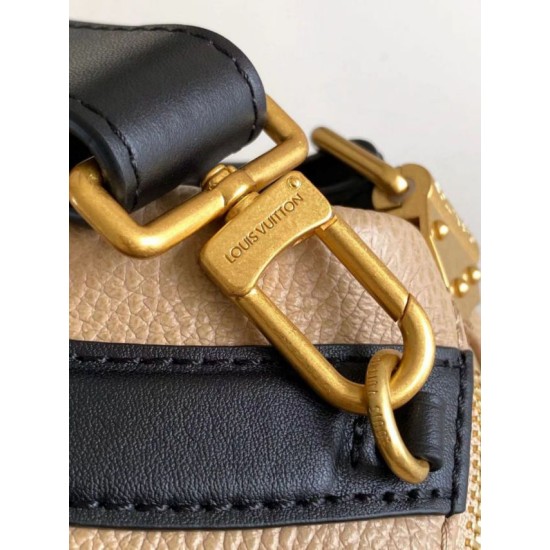 Falso superiore Borsa a mano Louis Vuitton LV Biker MM M25557 Azzurra Imitazioni Outlet