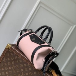 Falso superiore Borsa a mano Louis Vuitton LV Biker MM M14514 Rosa Imitazioni Outlet