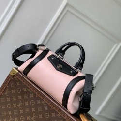 Falso superiore Borsa a mano Louis Vuitton LV Biker MM M14514 Rosa Imitazioni Outlet