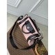 Premium Replica Borsa a mano Louis Vuitton LV Biker MM M14514 Rosa False Online Falso superiore Borsa a mano Louis Vuitton LV Biker MM M14514 Rosa Imitazioni Outlet