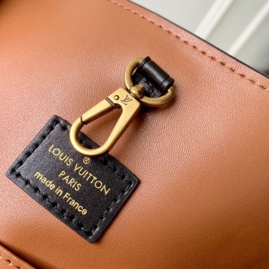 Premium Replica Borsa a mano Louis Vuitton Low Key Hobo MM M25516 scamosciata arancione False Online Falso superiore Borsa a mano Louis Vuitton Low Key Hobo MM M25516 scamosciata arancione Imitazioni Outlet