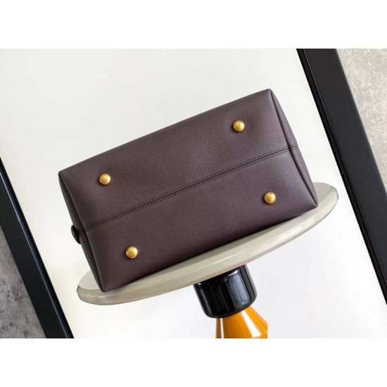 Falso superiore Borsa Louis Vuitton Low Key Hobo MM M24856 m24974 Marrone Imitazioni Outlet