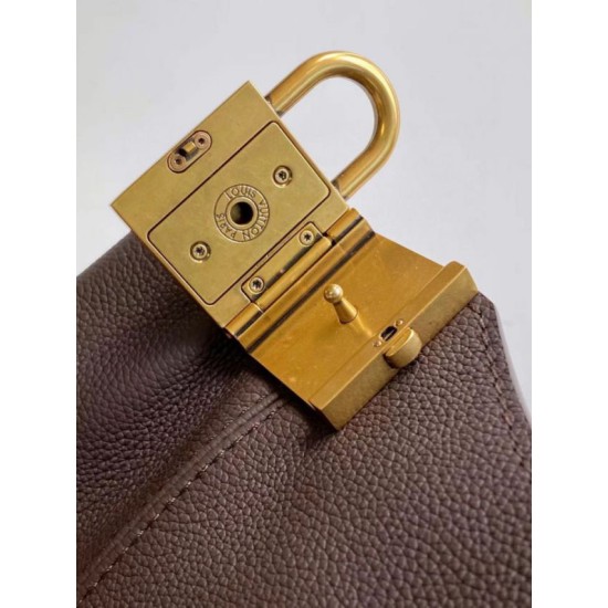 Falso superiore Borsa Louis Vuitton Low Key Hobo MM M24856 m24974 Marrone Imitazioni Outlet