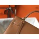 Falso superiore Borse Hermes Kelly 28cm Epsom Marrone GHW Imitazioni Outlet