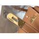 Falso superiore Borse Hermes Kelly 28cm Epsom Marrone GHW Imitazioni Outlet