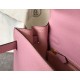 Falso superiore Borsa Hermes Kelly 28cm Epsom Rosa GHW Imitazioni Outlet