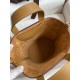 Migliore Replica Borsa tote Hermes In The Loop 18 fatta a mano marrone Clemence Imitazioni Outlet