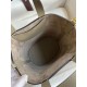 Migliore Replica Borsa tote Hermes In The Loop 18 grigia Clemence Imitazioni Outlet