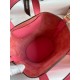 Migliore Replica Borsa tote Hermes In The Loop 18 fatta a mano rosa clemence Imitazioni Outlet