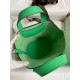 Migliore Replica Borsa tote Hermes In The Loop 18 fatta a mano verde clemence Imitazioni Outlet