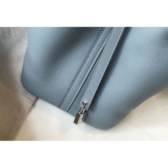 Replica Borsa Tote Hermes Picotin Lock 18/22 Blu Clemence False Online Premium Migliore Replica Borsa Tote Hermes Picotin Lock 18/22 Blu Clemence Imitazioni Outlet