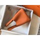 Migliore Replica Borsa Tote Hermes Picotin Lock 18/22 Arancione Clemence Imitazioni Outlet