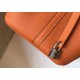Migliore Replica Borsa Tote Hermes Picotin Lock 18/22 Arancione Clemence Imitazioni Outlet