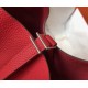 Migliore Replica Borsa Tote Hermes Picotin Lock 18/22 Rosso Clemence Imitazioni Outlet