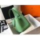 Migliore Replica Borsa Tote Hermes Picotin Lock 18/22 Verde Clemence Imitazioni Outlet