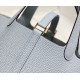 Migliore Replica Borsa Tote Hermes Picotin Lock 18/22 Azzurro Clemence Imitazioni Outlet