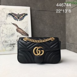 Replica GG Marmont Mini Borsa 446744 Nero