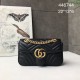 Replica GG Marmont Mini Borsa 446744 Nero
