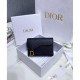 Replica Portafoglio Christian Dior Saddle Nero