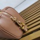 Miglior Falso Borsa media Prada con lucchetto caramello Economiche Premium