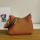 Replica perfetta Borsa a tracolla Prada Granata Marrone Imitazione Outlet Online