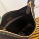 Replica perfetta Borsa a tracolla Prada Granata Nera Imitazione Outlet Online