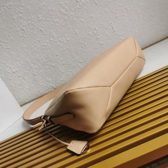 Perfette Qualità Repliche Prada Aimee Large Shoulder Bag Travertino Imitazione
