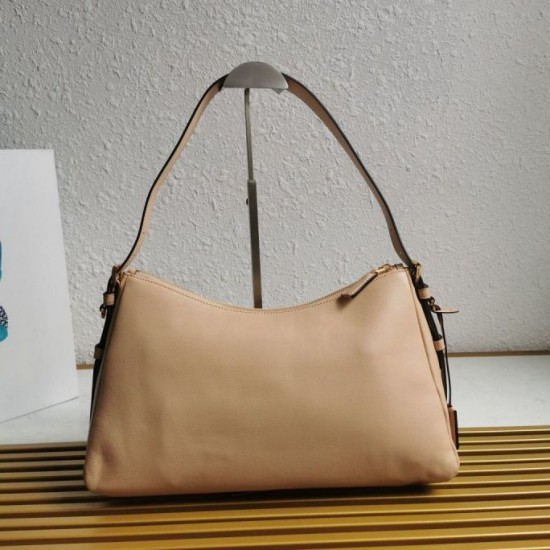 Perfette Qualità Repliche Prada Aimee Large Shoulder Bag Travertino Imitazione